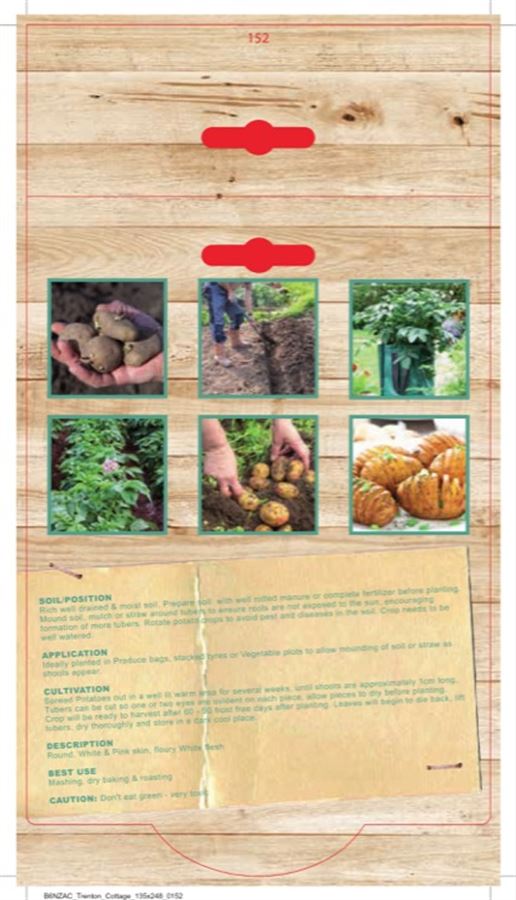Picture of CERTIFIED SEED POTATO - KING EDWARD